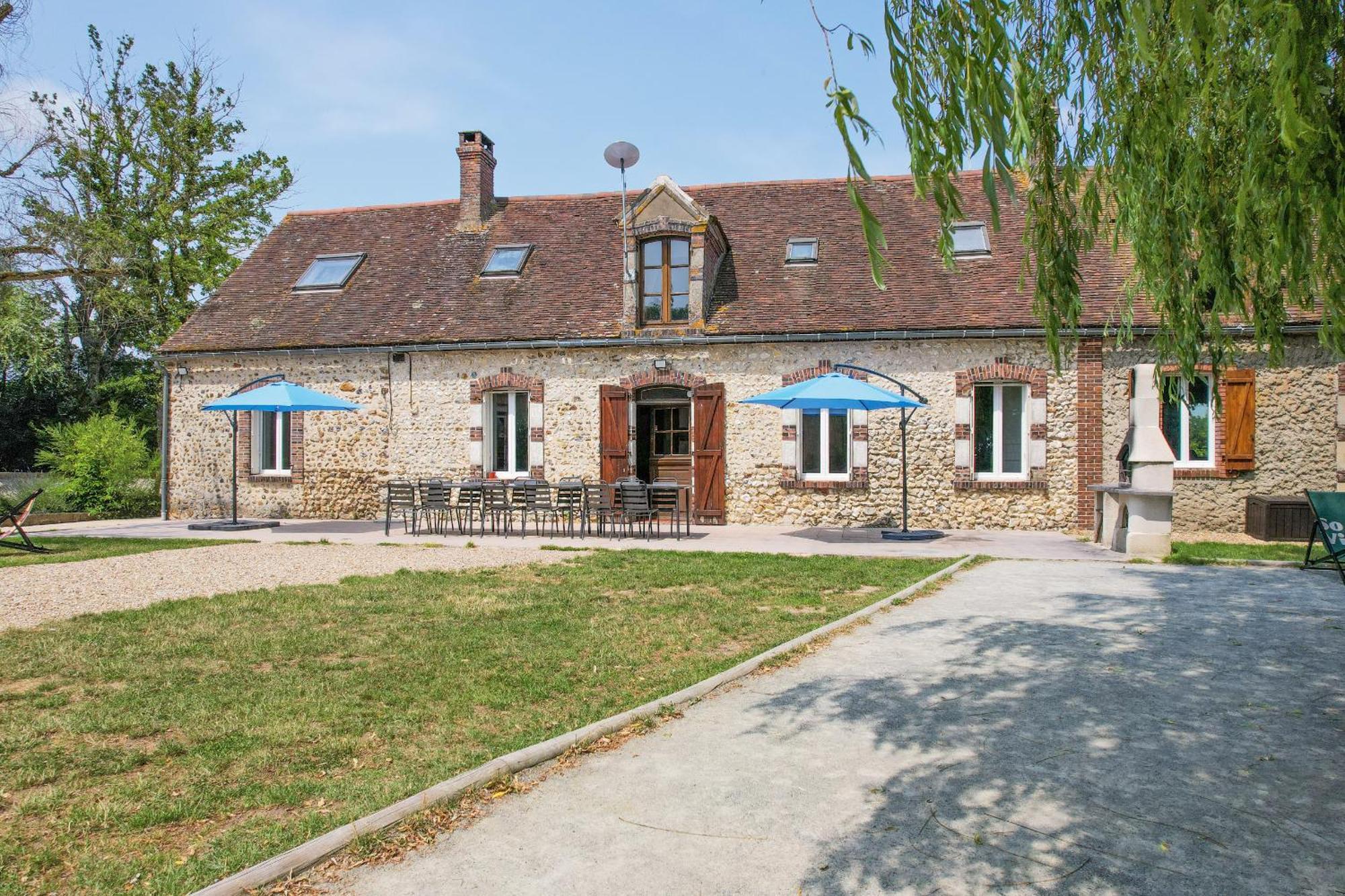 Crazy Villa Champs Corons dans l'Orne Piscine intérieure ! Les Menus Extérieur photo