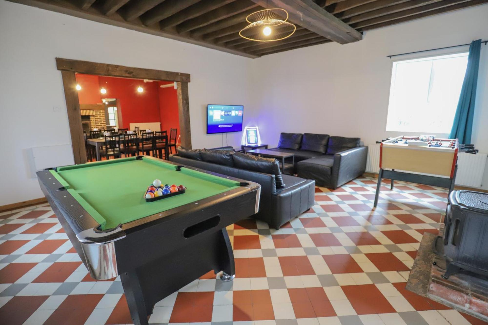 Crazy Villa Champs Corons dans l'Orne Piscine intérieure ! Les Menus Extérieur photo